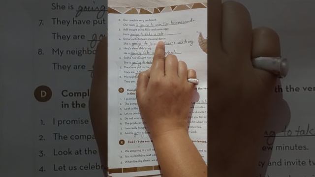 Class-VII, lesson-8, Verbs: Expressing the Future, Exercises смотреть онлайн