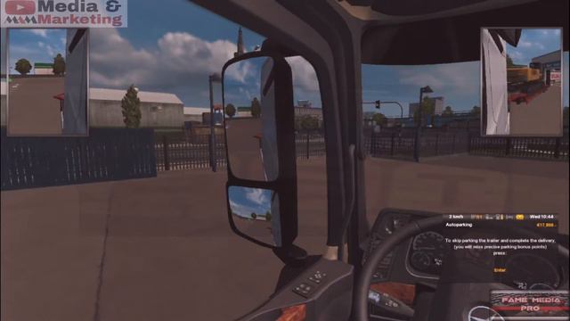 MERCEDES ACTROS REVERSING