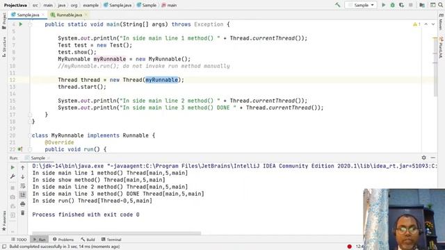 Java Concurrency ProcessThread Runnable ExecutorService CompletableFuture Java Tutorial – Part - 1 смотреть онлайн