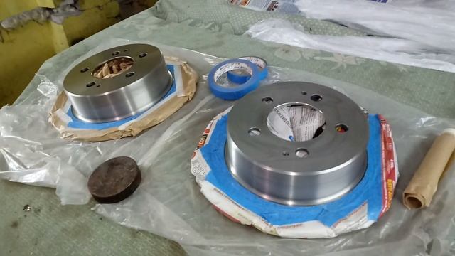 Покраска торм-ых дисков. CERTA-термостойкая краска. смотреть онлайн