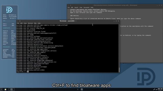 Dr.Parted Live: How to Uninstall Android Bloatware Without Root смотреть онлайн