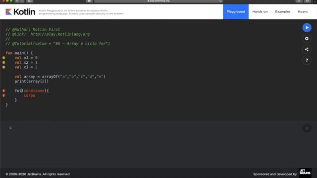 Kotlin Tutorial 6 - Gli Array e il ciclo For смотреть онлайн