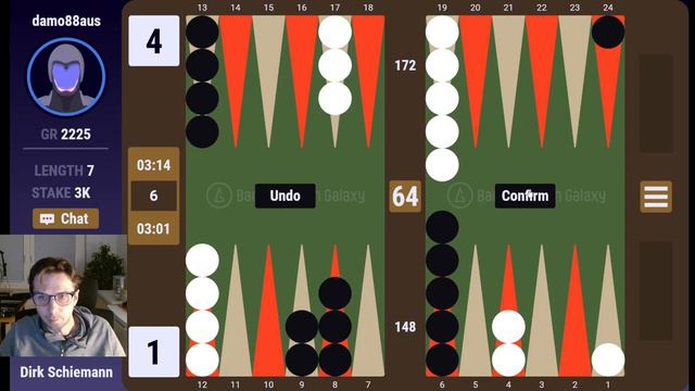 Backgammon Practice On Galaxy I Part 01 I