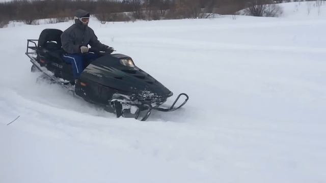 Test drive снегохода Arctic cat Pantera 580 смотреть онлайн