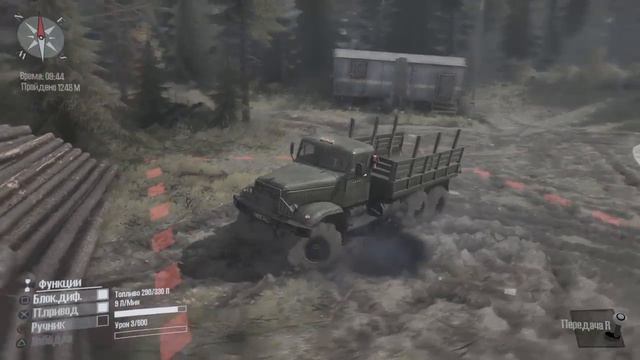 Spintires game PS4 часть 5 смотреть онлайн