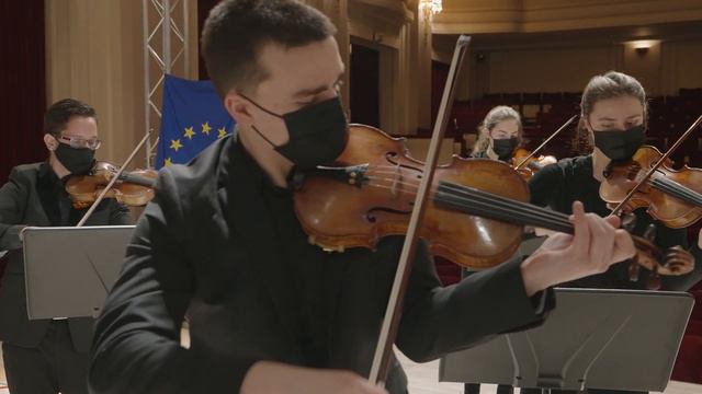 Dirk Brossé : Adagio for Strings and Harp - Young Belgian Strings - Chanel Perdichizzi, harp смотреть онлайн