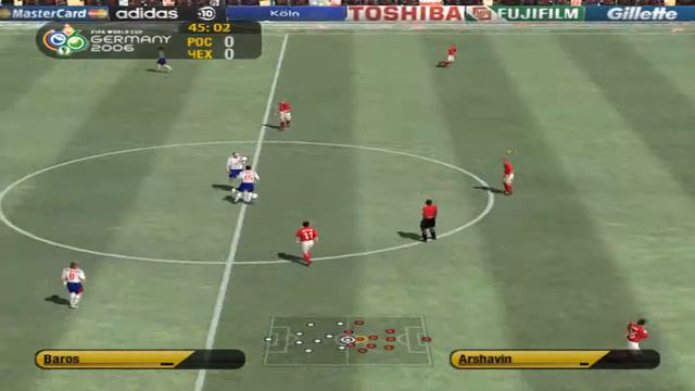FIFA World Cup 2006 за Россию игра 2 смотреть онлайн