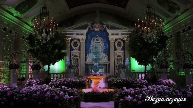 Свадебный мэппинг в Летнем дворце. Шоу "Ария Лауретты" смотреть онлайн