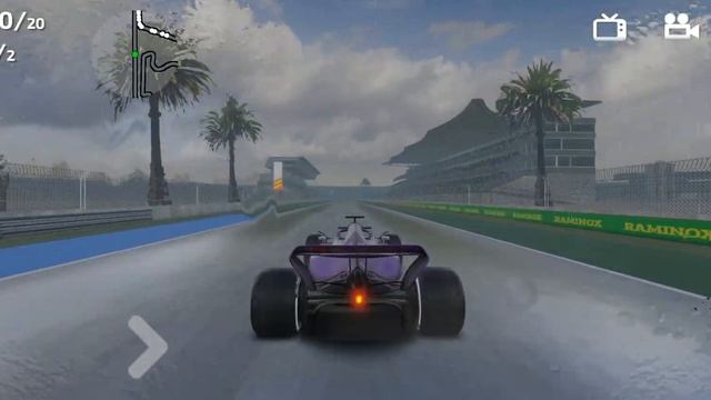 Monoposto Racing Game: in rain - gameplay walkthrough - (iOS, Android). смотреть онлайн