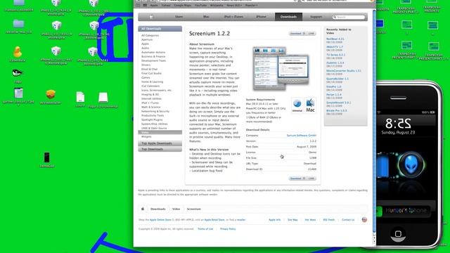 How to video/record your mac computer screen! смотреть онлайн