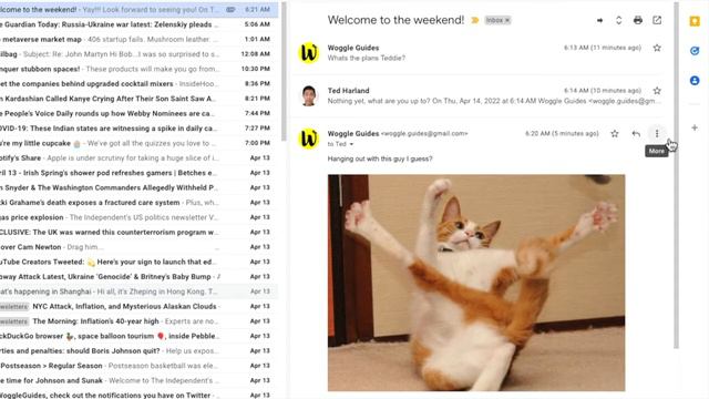 How to delete a single email in a conversation in Gmail смотреть онлайн