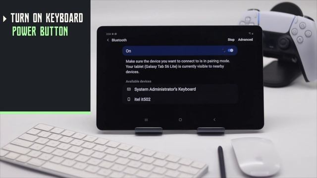 Samsung Galaxy Tab S6 Lite Connect with Wireless Keyboard & Mouse смотреть онлайн