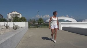 Прогулка от санатория "Южное Взморье" до Имеретинской набережной Адлерский район. Сочи. 30 августа 2