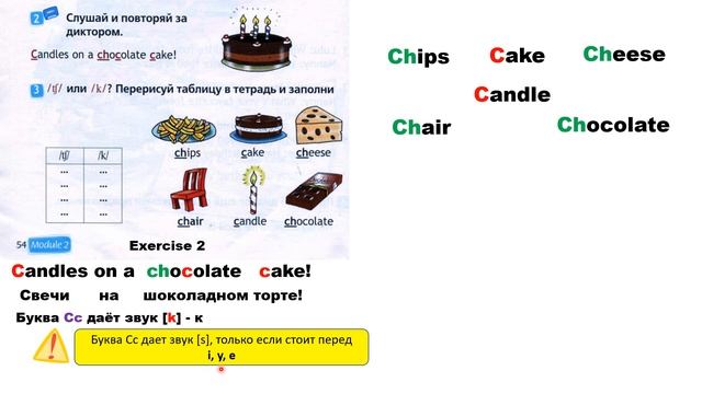 Spotlight 2 класс страница 54 упражнение 2, 3 смотреть онлайн