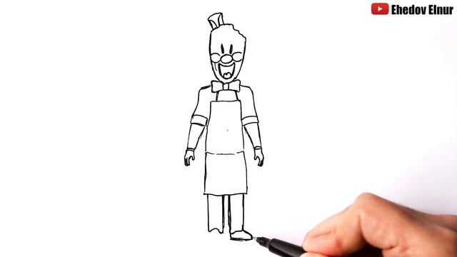 Как нарисовать Мороженщика | Rod | Ice Scream смотреть онлайн