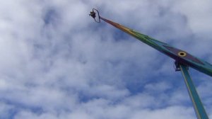 Аттракцион Бустер (высота 50 метров) в парке Диво Остров в Санкт-Петербурге - 17.09.2016