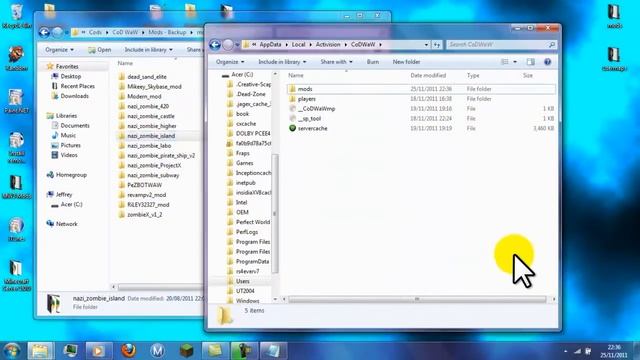 How to install custom CoD WaW Zombie Maps смотреть онлайн