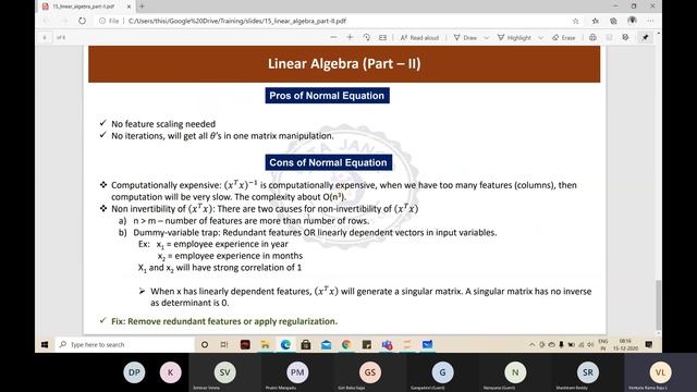 29 Solvers - Normal Equation For Linear Regression | Artificial Intelligence Course | Datajango смотреть онлайн