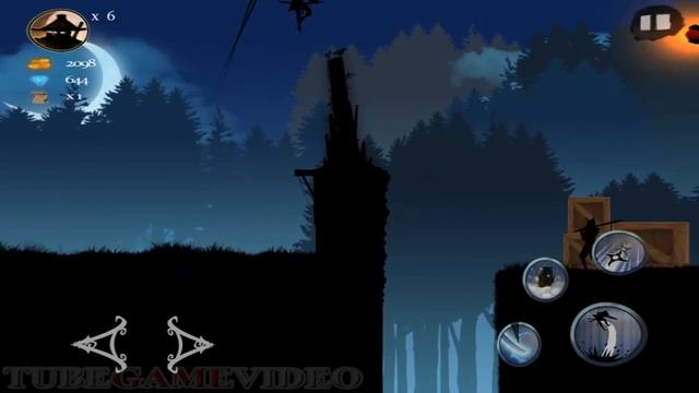 Ninja Arashi Gameplay Walkthrough Part 19 [Chapter 2 Level 11] (Android) смотреть онлайн