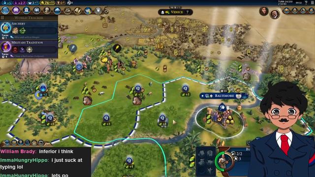 Let's Chat! The American World Conquest | Civilization VI Stream p1 смотреть онлайн