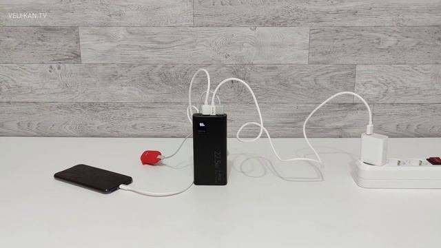 Power Bank 30000mAh Appio P-005 professional ПОДДЕРЖКА БЫСТРОЙ ЗАРЯДКИ смотреть онлайн