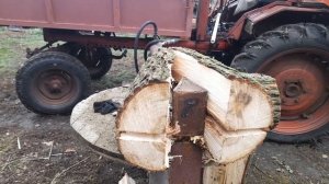 Дровокол своими руками  к трактору т‐16