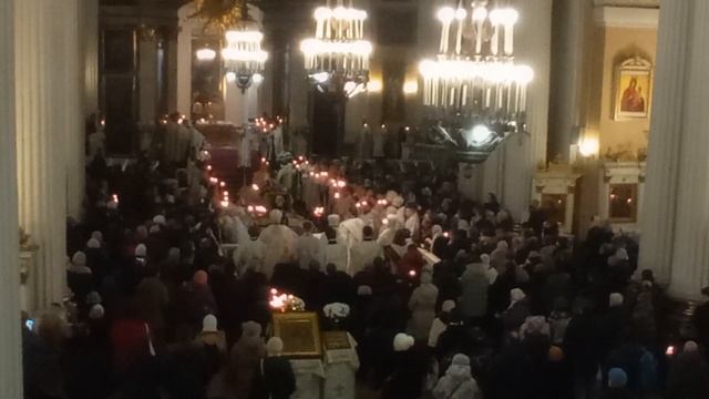 Отпевание митр.Владимира Котлярова. Со святыми упокой. смотреть онлайн