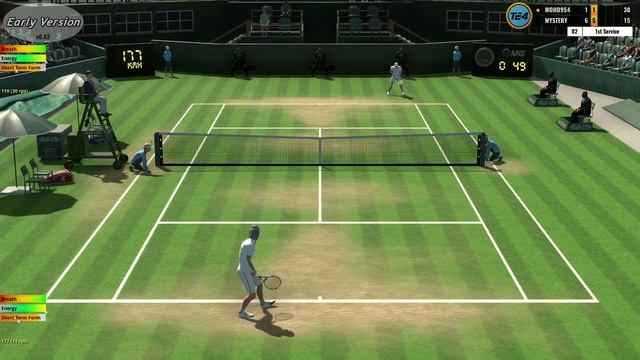 Tennis Elbow 4 - Online UK Slam Final