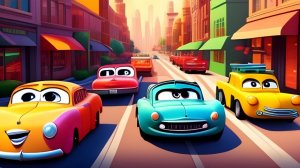 Мультик для детей и сказки на ночь . Спасение Города Автотрополис: Одиссея маленькой тачки