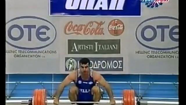 Kakhi Kakhiashvili World Record 188 Kg, Athens, 1999 смотреть онлайн