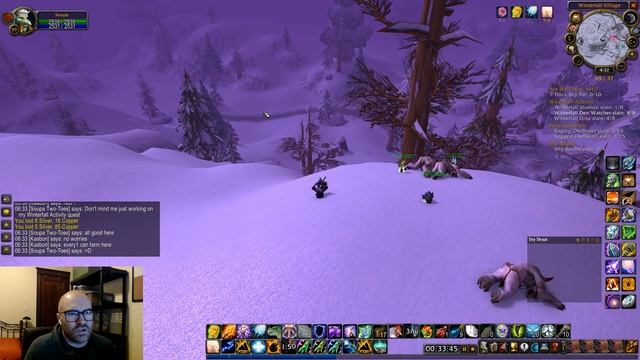 The Winterspring Winterfall and progressing towards level 60! CE130 [WoW Classic] смотреть онлайн