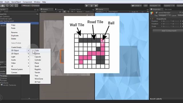 Create Roller Splat game - Unity tutorial [ Part 1 ] смотреть онлайн