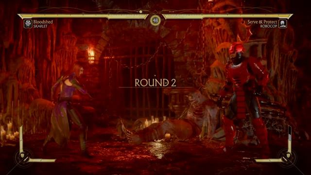 Mortal Kombat 11: Skarlet vs. Robocop (Very Hard) смотреть онлайн