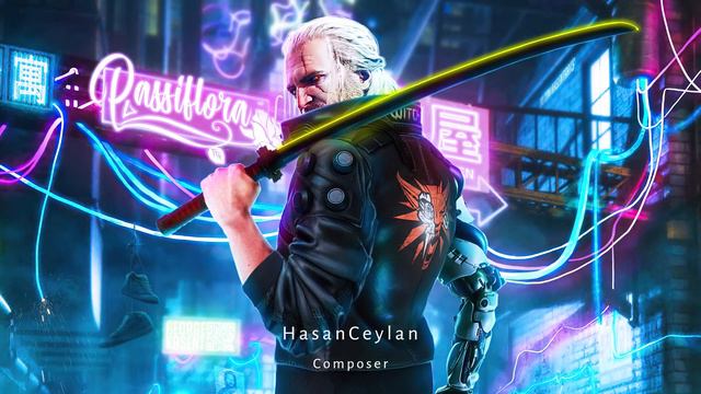 Cyberpunk 2077 Atmosphere Music with Geralt of Rivia смотреть онлайн
