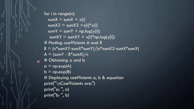 Curve fitting using Python смотреть онлайн