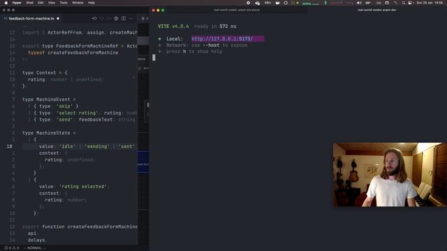 Driving Pure UI Components Using XState смотреть онлайн