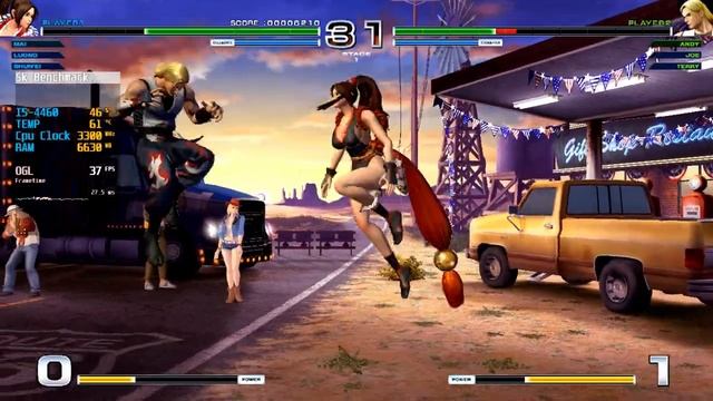 KOF XIV | intel hd 4600 | i5 4460 | 16GB RAM | Benchmark смотреть онлайн