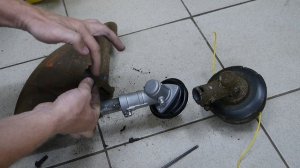 Китайский (неоригинальный) редуктор  на  Husqvarna 128R