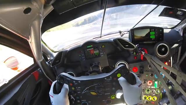 Driver's Eye Onboard: Spa Francorchamps - Ferrari 488 GT3 смотреть онлайн