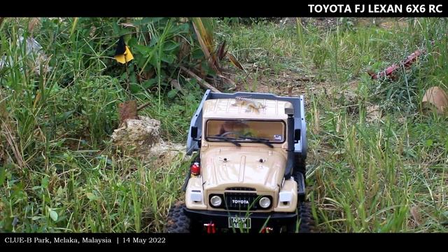 TOYOTA FJ 6X6 RC HG P401 Chassis смотреть онлайн