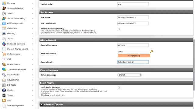 Installing WordPress (via Softaculous) смотреть онлайн