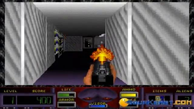 Corridor 7: Alien Invasion gameplay (PC Game, 1994) смотреть онлайн