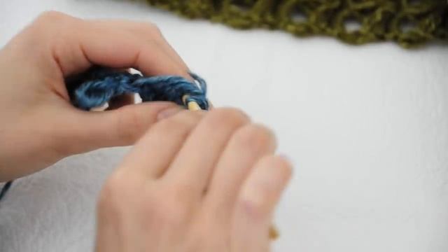 Вяжем шарф снуд на линейке смотреть онлайн