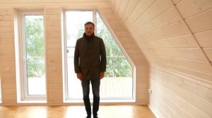 Дом а-фрейм 6x8. Улётная планировка! Строительство каркасных домов под ключ.