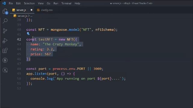 Creating First Data To MongoDB Database | Mongoose Create And Save Methods To Write Data | NFT #api смотреть онлайн