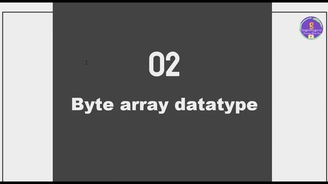 # 15.3 Python bytes and byte array смотреть онлайн