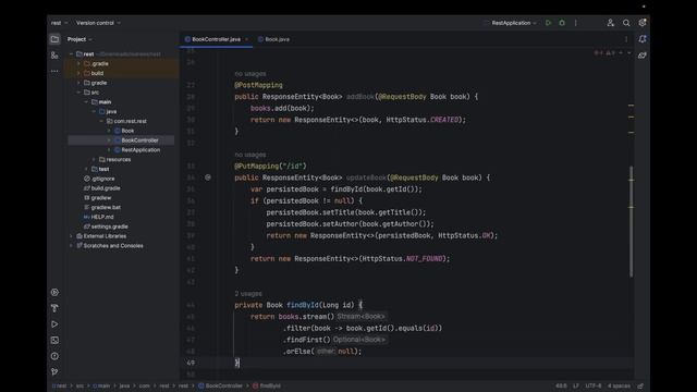 RESTful CRUD Operations with Spring Boot смотреть онлайн
