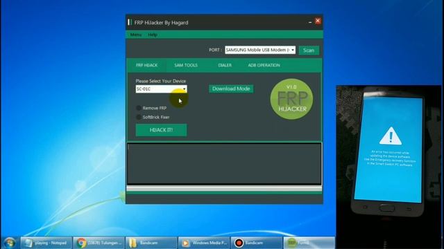 All samsung solution for An error has occurred while updating the device software | Frp hijacker смотреть онлайн