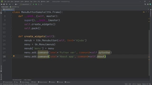 433 - Utilizando Menubutton Tkinter Python смотреть онлайн