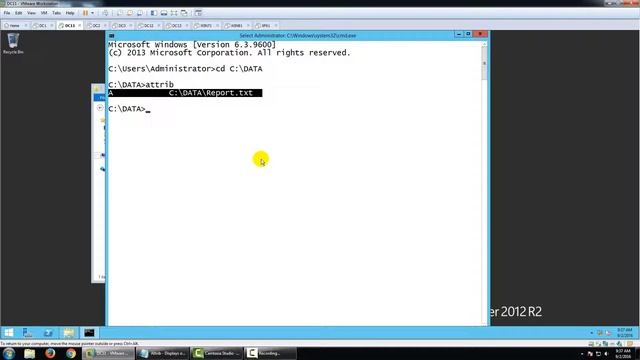 Attrib : Displays or changes file attributes смотреть онлайн